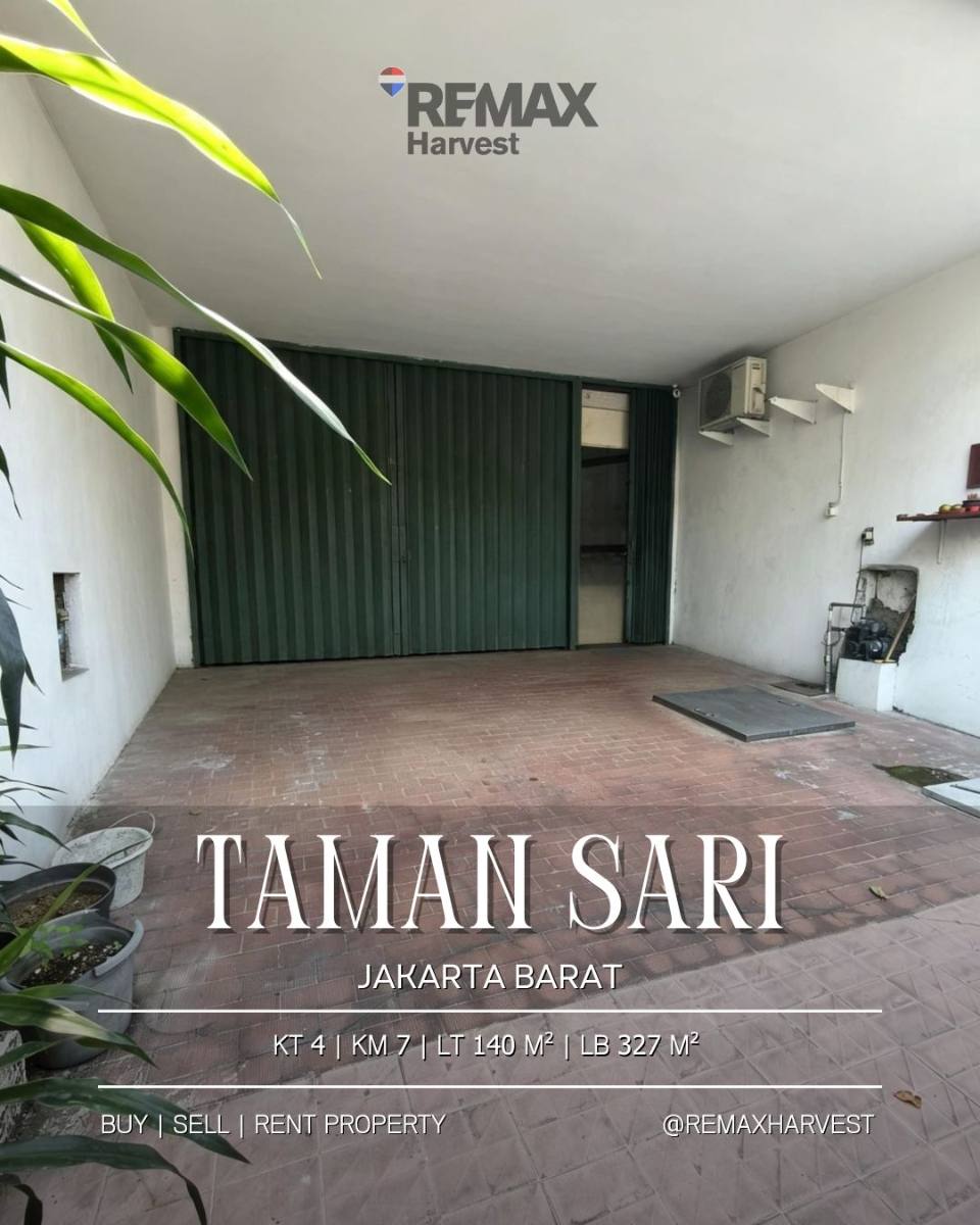 DIJUAL CEPAT !!  RUMAH STRATEGIS Taman Sari - Jakarta Barat